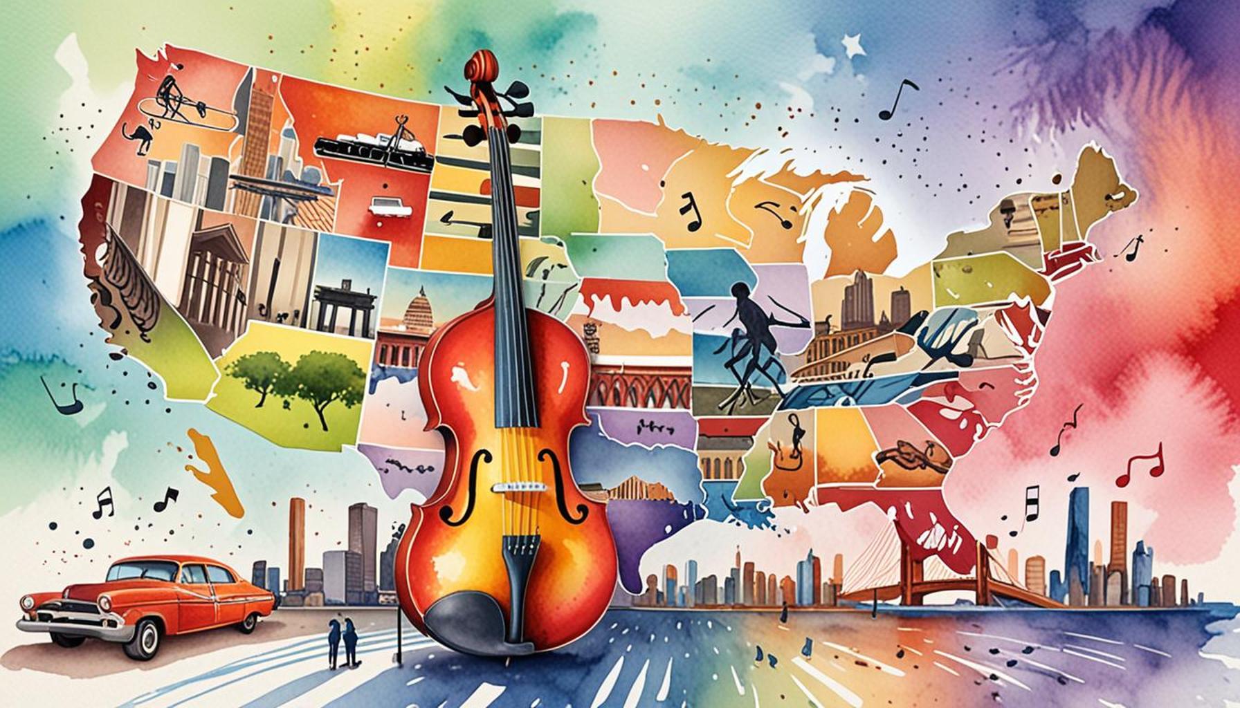 Cultural Itineraries: Music and Its Scenarios in the United States