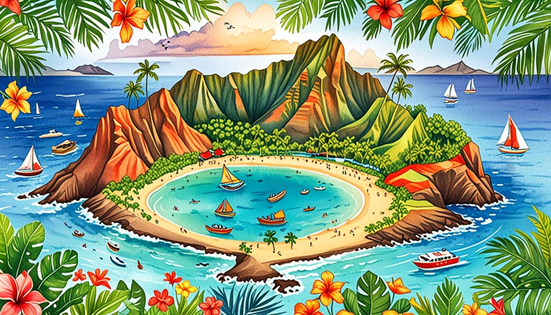 Adventure and Relaxation Itinerary: Exploring the Hawaiian Islands and Their Natural Wonders