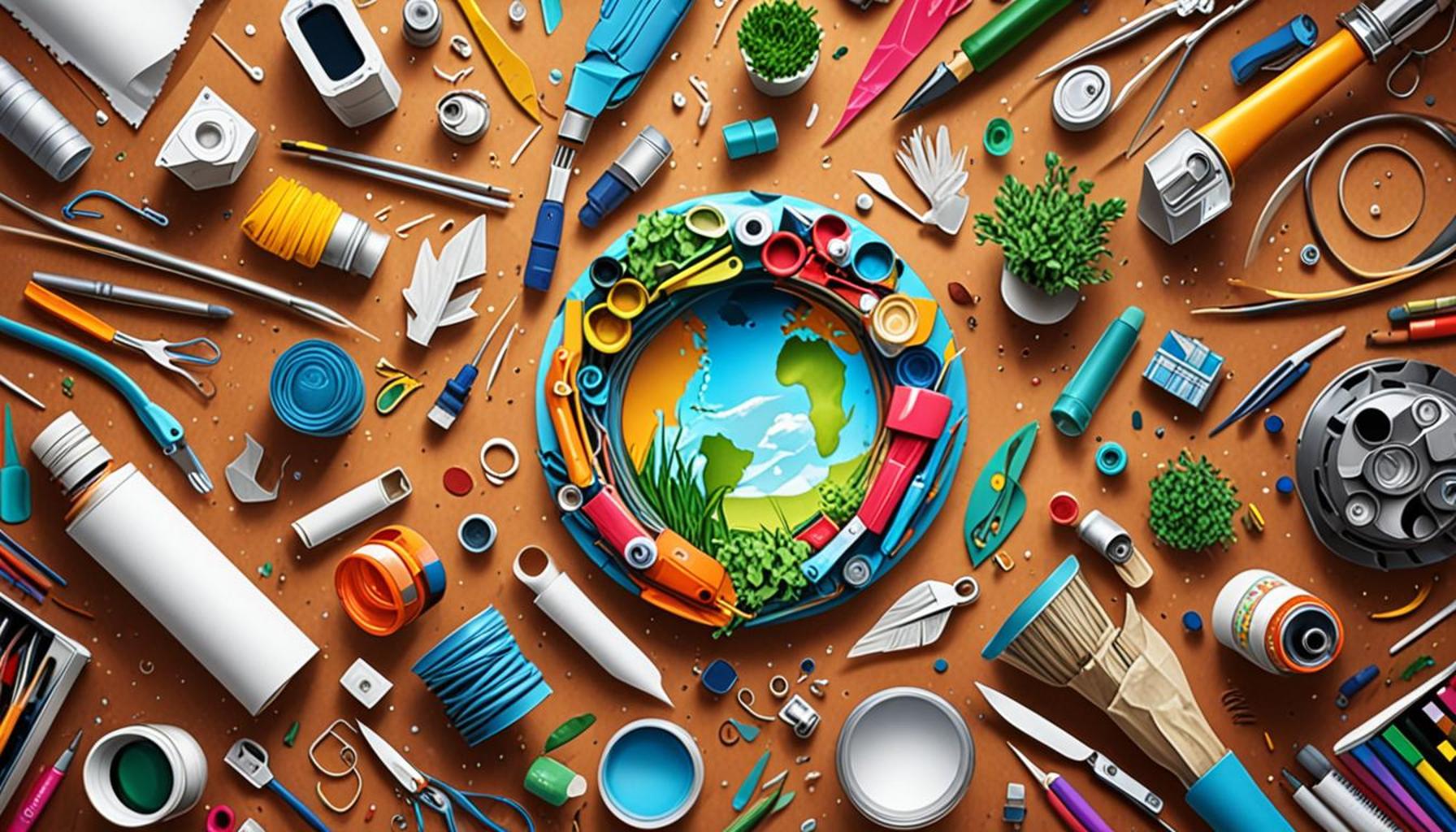 Sustainability in Craft Making: Transforming Recycled Materials into Works of Art