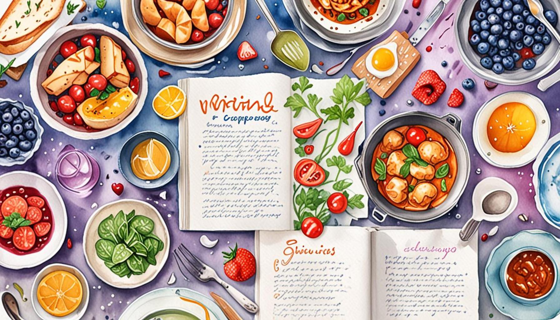 Writing Recipes: The Art of Transforming Cooking into Creative Narratives