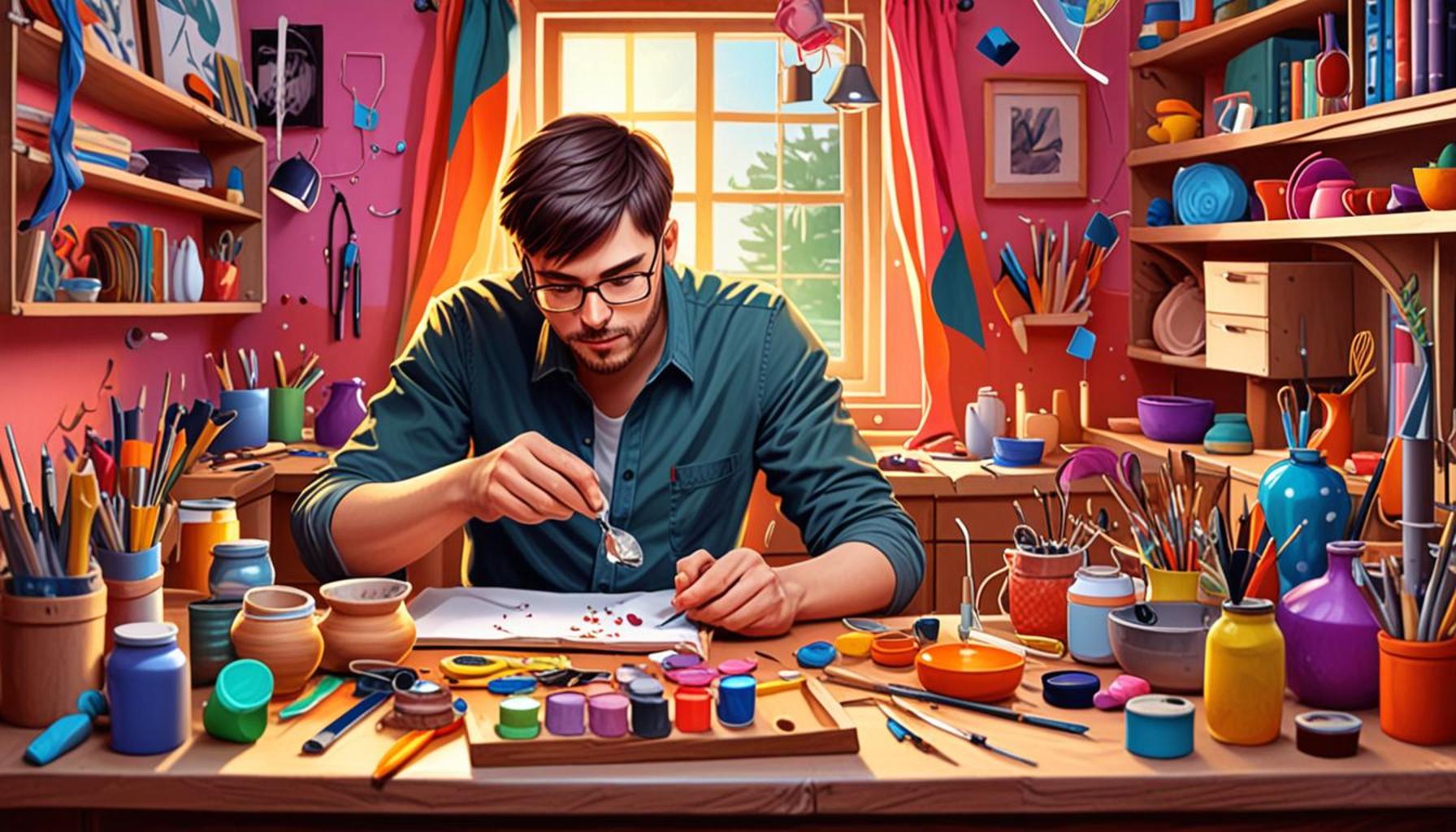 The Role of Craft Making in Stress Reduction: Techniques and Practices for Daily Life