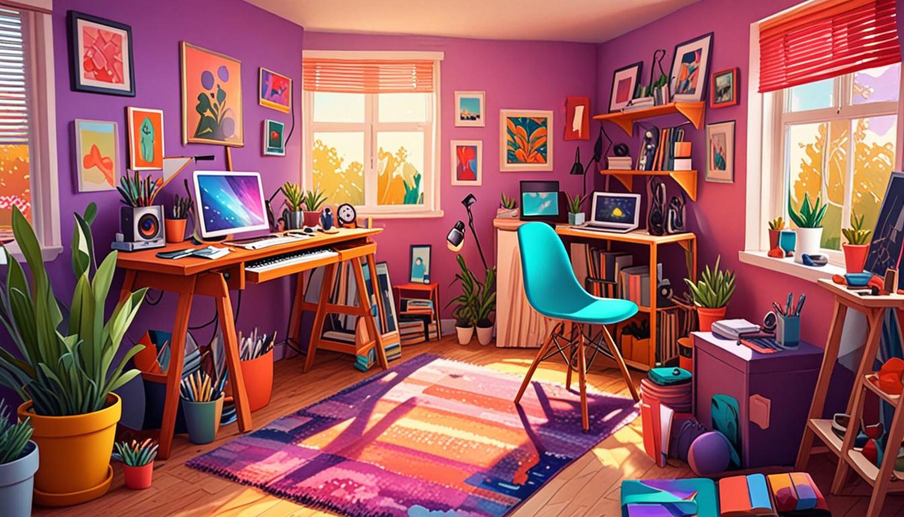 Developing a Home Studio: Tips for Creating an Inspiring Space for Visual Arts